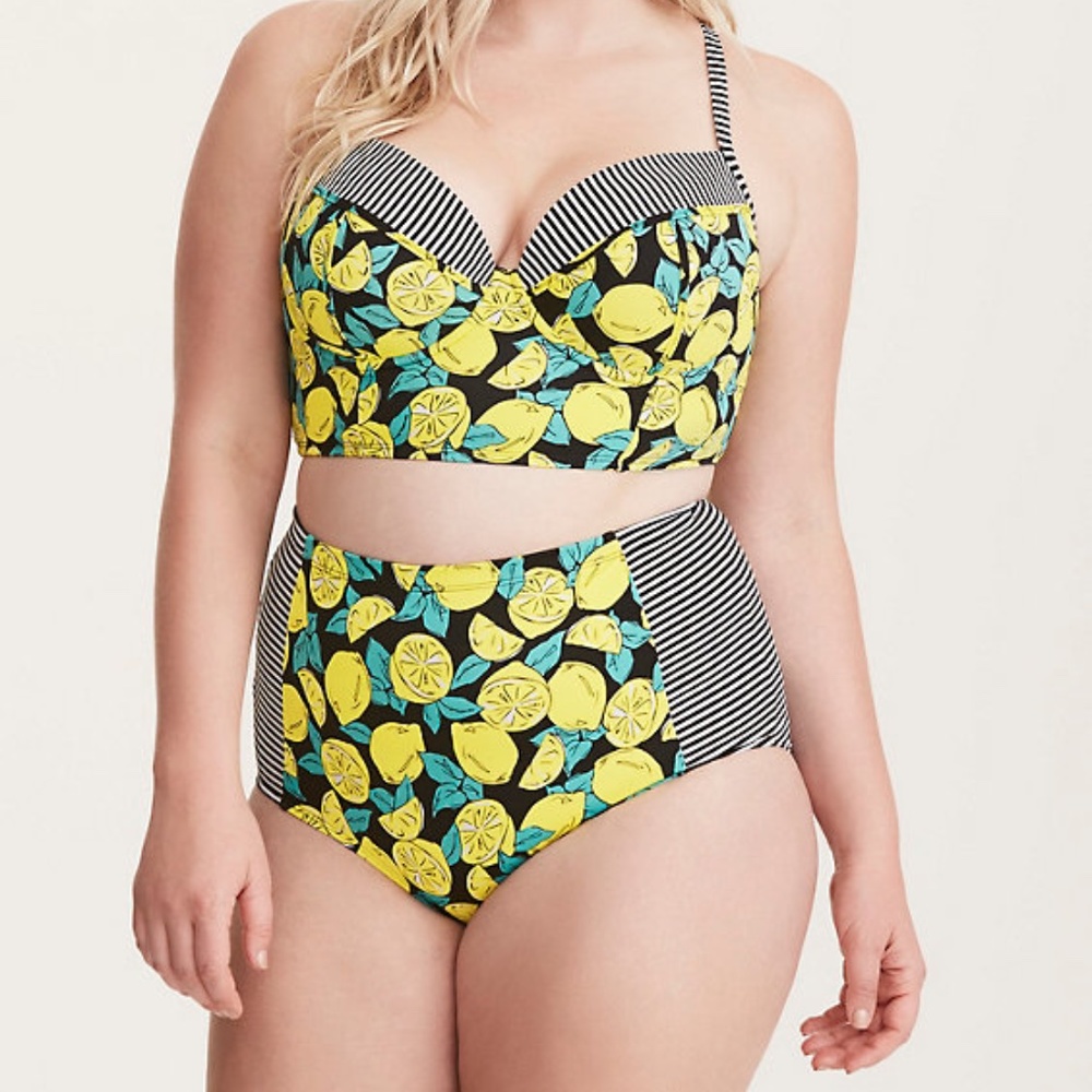 Torrid | Striped& Lemon Bikini